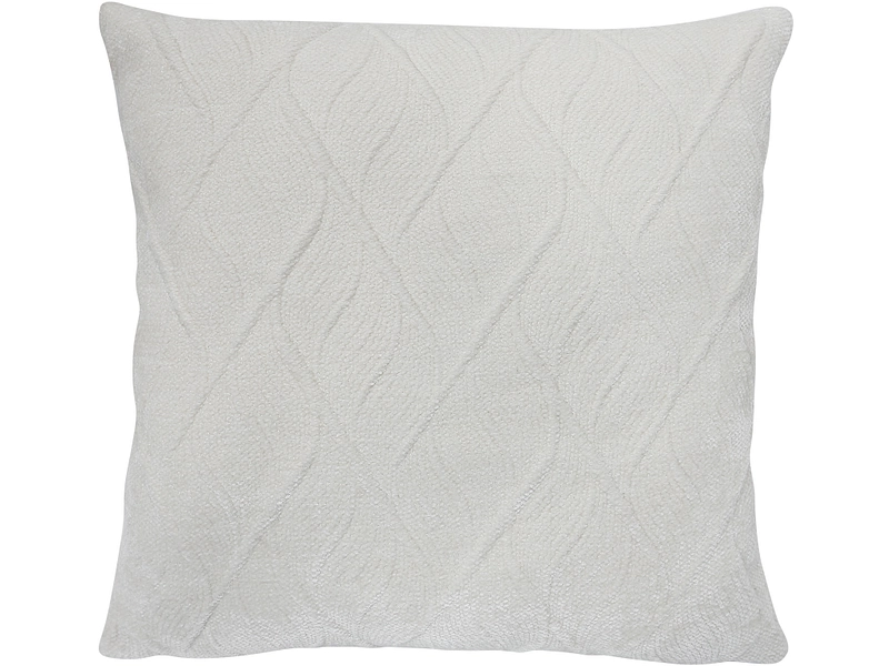 Kissen ELYSIA 45x45cm weiss unifarben