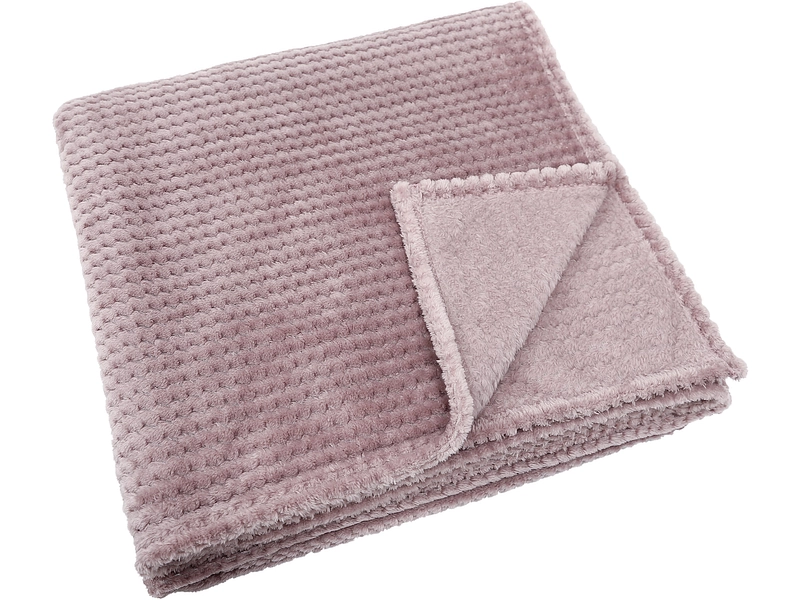 Decke OLIA 1x200cm rosa unifarben
