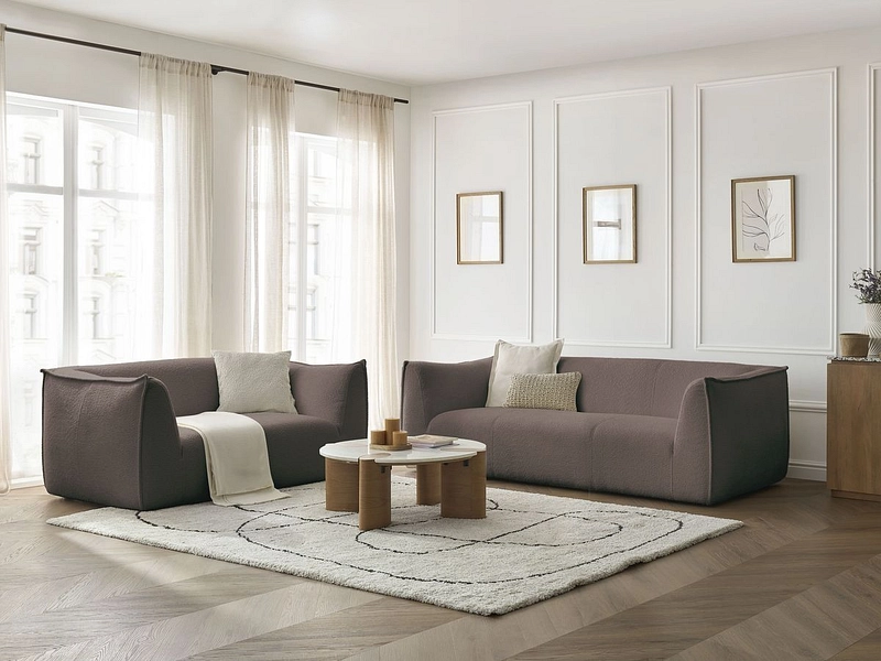 BOBOCHIC 2er + 3er Sofa GIORGIA