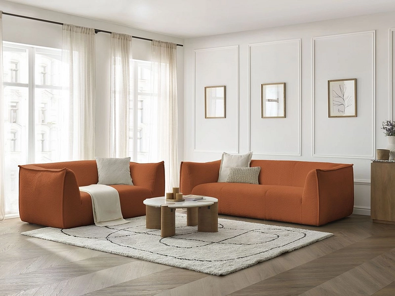 BOBOCHIC 2er + 3er Sofa GIORGIA