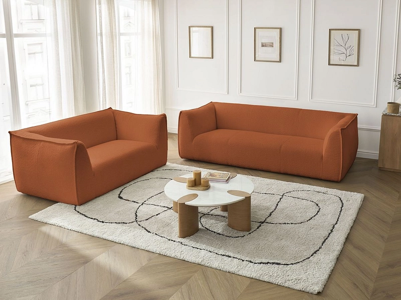 BOBOCHIC 2er + 3er Sofa GIORGIA