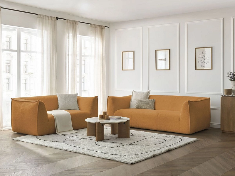 BOBOCHIC 2er + 3er Sofa GIORGIA