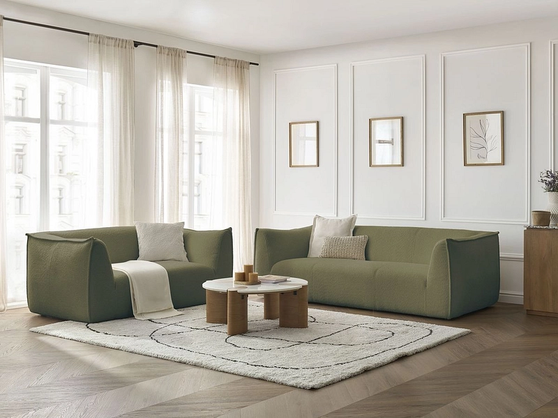 BOBOCHIC 2er + 3er Sofa GIORGIA