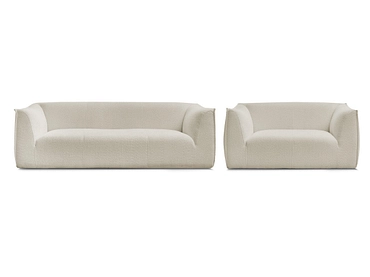 BOBOCHIC 2er + 3er Sofa GIORGIA