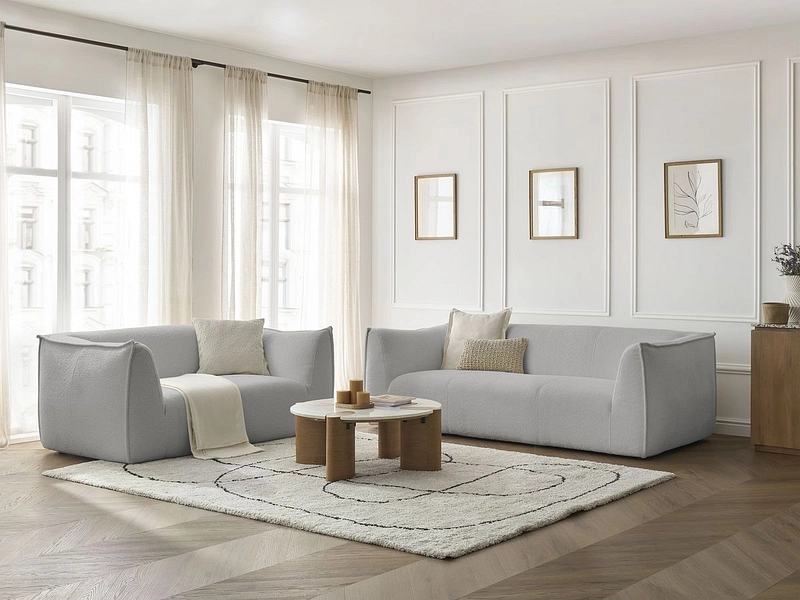 BOBOCHIC 2er + 3er Sofa GIORGIA