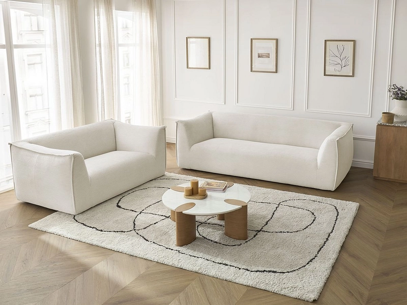 BOBOCHIC 2er + 3er Sofa GIORGIA