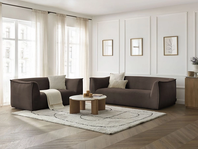 BOBOCHIC 2er + 3er Sofa GIORGIA