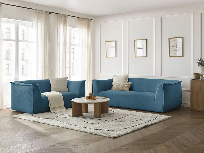 BOBOCHIC 2er + 3er Sofa GIORGIA