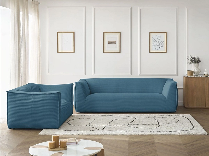 BOBOCHIC 2er + 3er Sofa GIORGIA