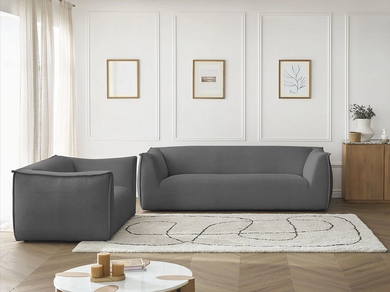 BOBOCHIC 2er + 3er Sofa GIORGIA