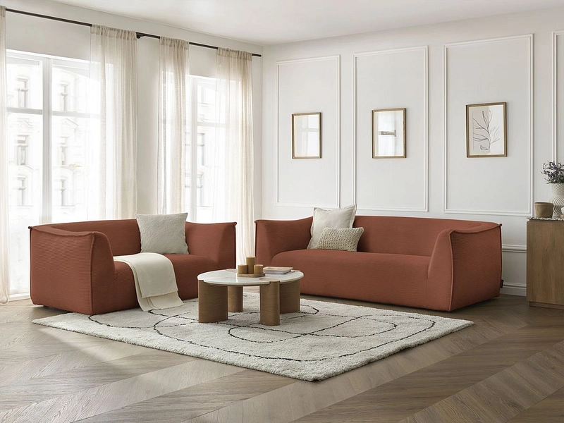 BOBOCHIC 2er + 3er Sofa GIORGIA