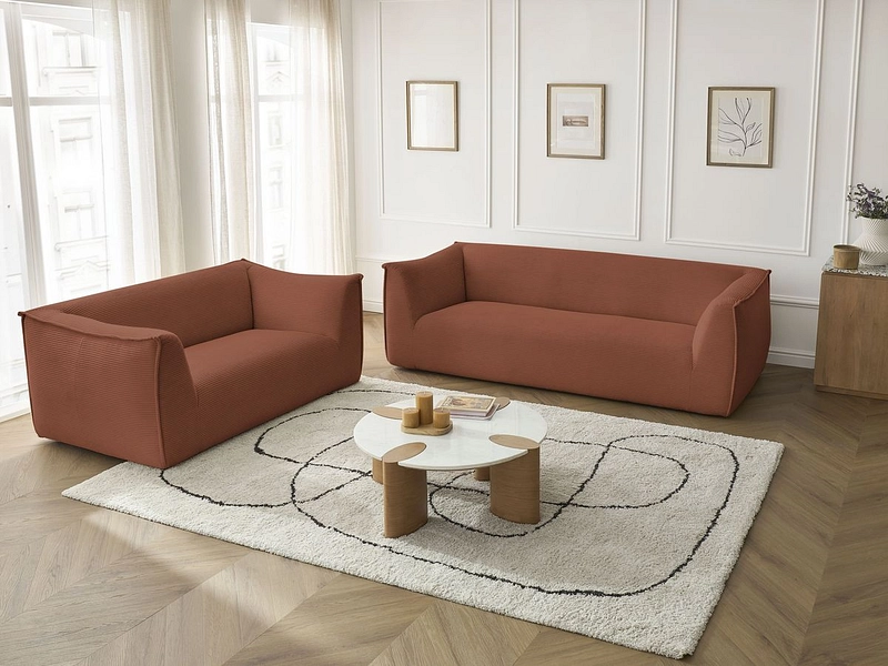 BOBOCHIC 2er + 3er Sofa GIORGIA