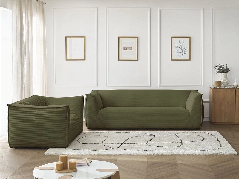 BOBOCHIC 2er + 3er Sofa GIORGIA