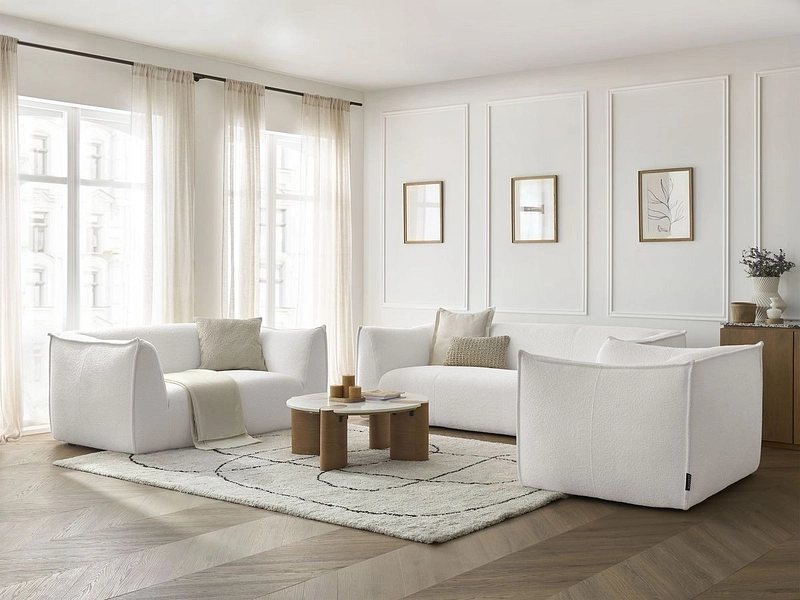 BOBOCHIC Sessel+2er+3er Sofa GIORGIA