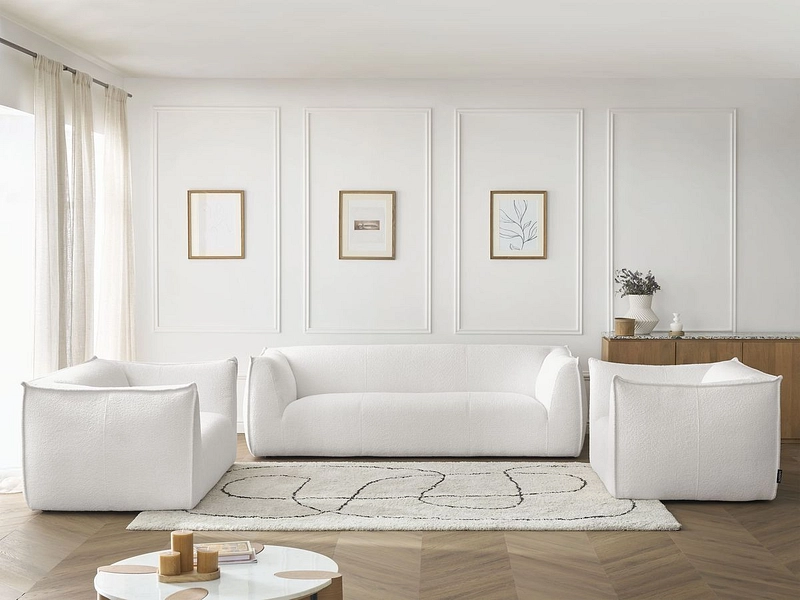 BOBOCHIC Sessel+2er+3er Sofa GIORGIA