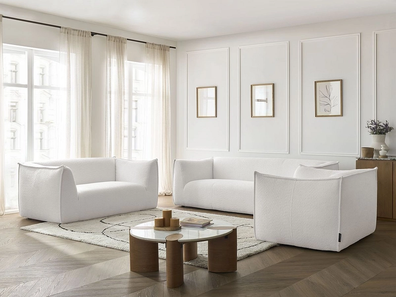 BOBOCHIC Sessel+2er+3er Sofa GIORGIA