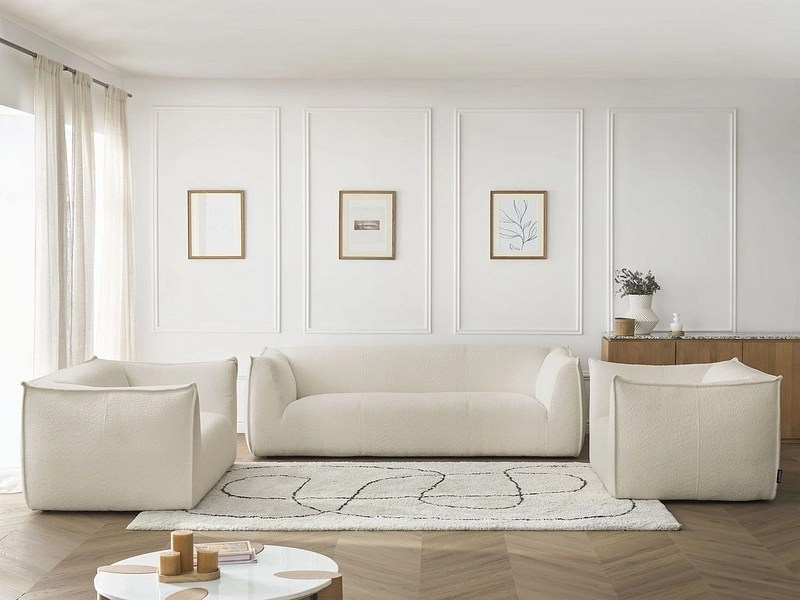 BOBOCHIC Sessel+2er+3er Sofa GIORGIA