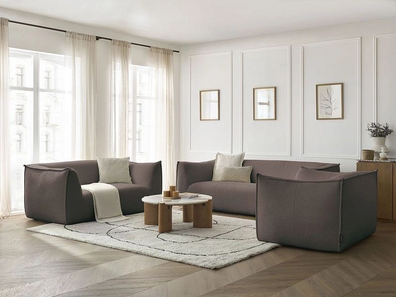 BOBOCHIC Sessel+2er+3er Sofa GIORGIA