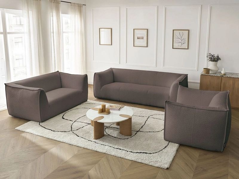BOBOCHIC Sessel+2er+3er Sofa GIORGIA