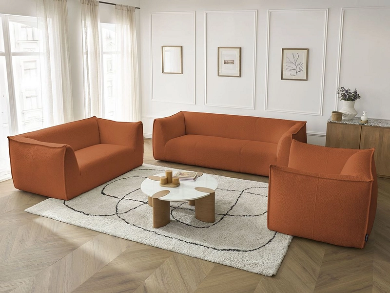 BOBOCHIC Sessel+2er+3er Sofa GIORGIA