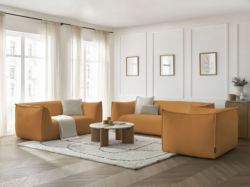 BOBOCHIC Sessel+2er+3er Sofa GIORGIA