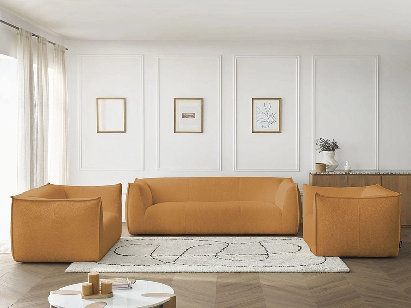 BOBOCHIC Sessel+2er+3er Sofa GIORGIA