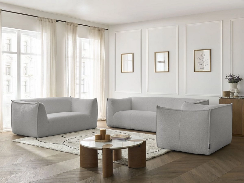 BOBOCHIC Sessel+2er+3er Sofa GIORGIA