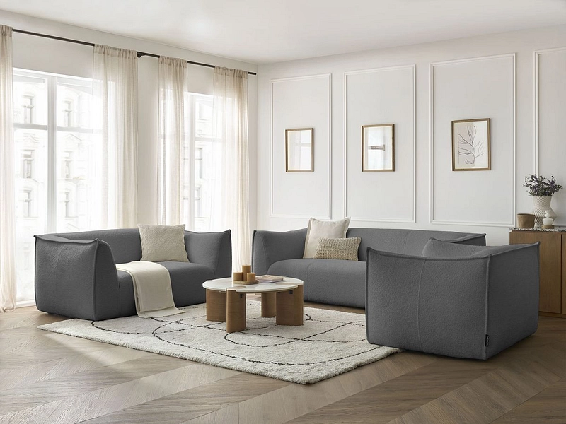 BOBOCHIC Sessel+2er+3er Sofa GIORGIA