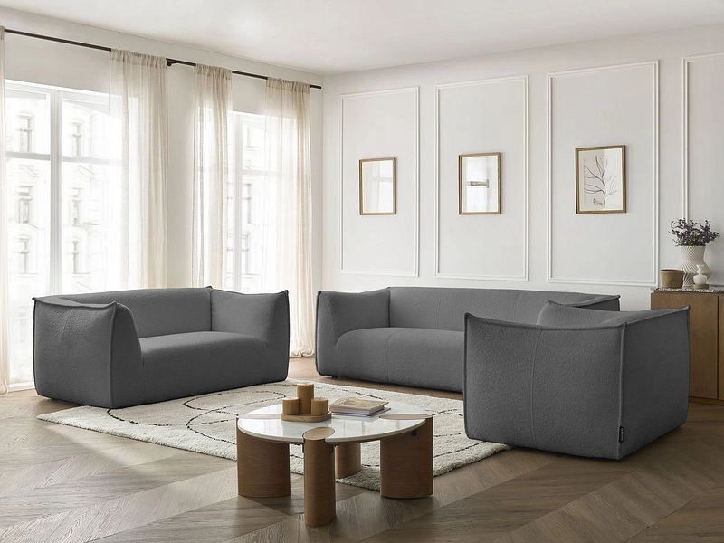 BOBOCHIC Sessel+2er+3er Sofa GIORGIA
