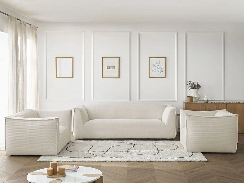 BOBOCHIC Sessel+2er+3er Sofa GIORGIA