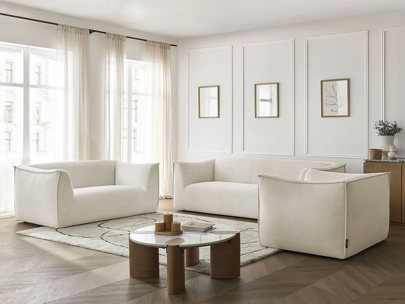 BOBOCHIC Sessel+2er+3er Sofa GIORGIA