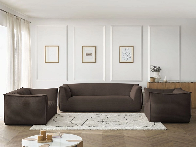 BOBOCHIC Sessel+2er+3er Sofa GIORGIA