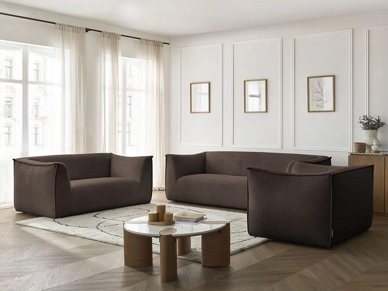 BOBOCHIC Sessel+2er+3er Sofa GIORGIA