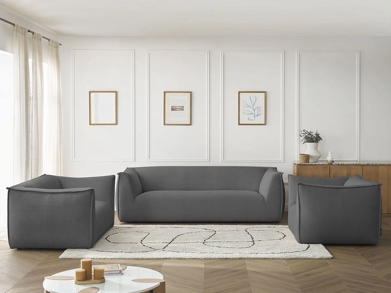 BOBOCHIC Sessel+2er+3er Sofa GIORGIA