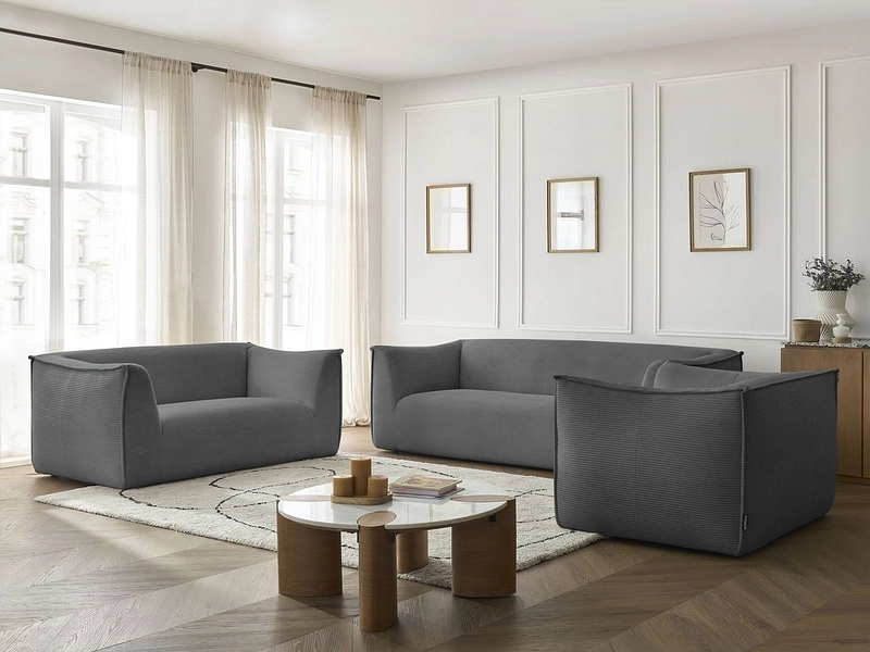 BOBOCHIC Sessel+2er+3er Sofa GIORGIA