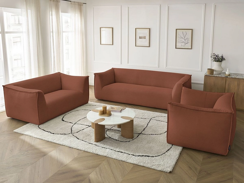 BOBOCHIC Sessel+2er+3er Sofa GIORGIA