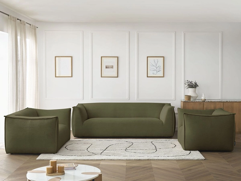 BOBOCHIC Sessel+2er+3er Sofa GIORGIA