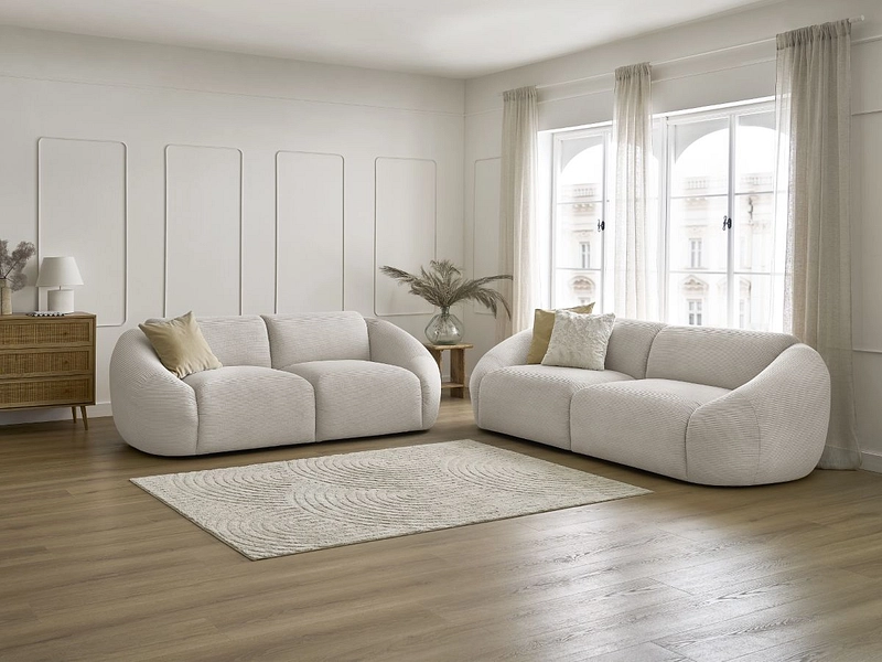 BOBOCHIC 2er + 3er Sofa TINA