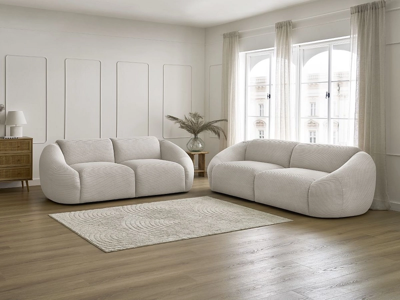 BOBOCHIC 2er + 3er Sofa TINA