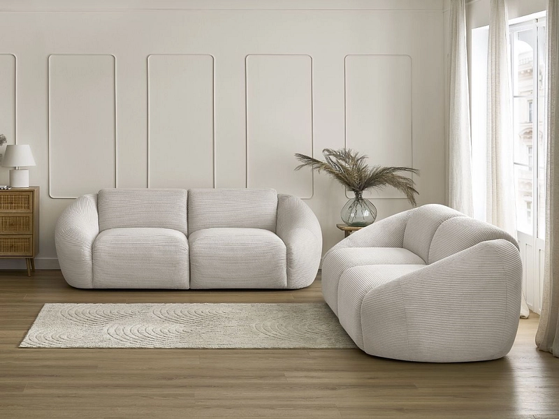 BOBOCHIC 2er + 3er Sofa TINA