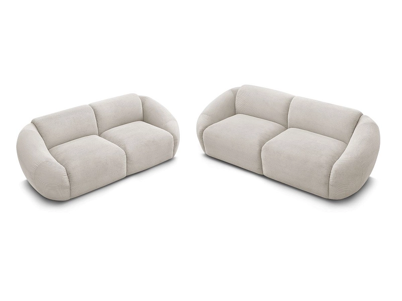 BOBOCHIC 2er + 3er Sofa TINA