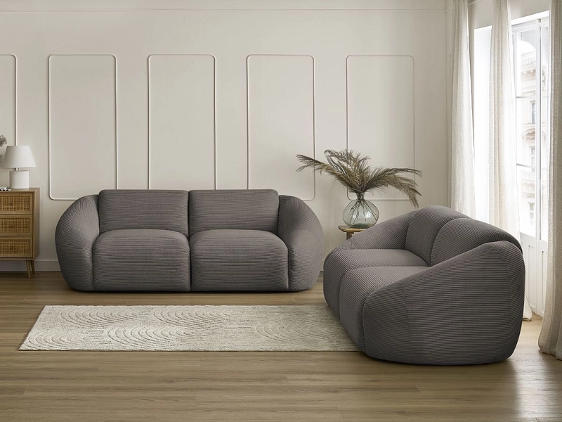 BOBOCHIC 2er + 3er Sofa TINA