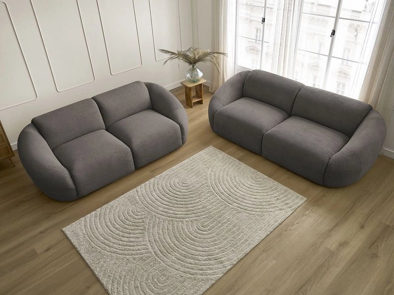 BOBOCHIC 2er + 3er Sofa TINA