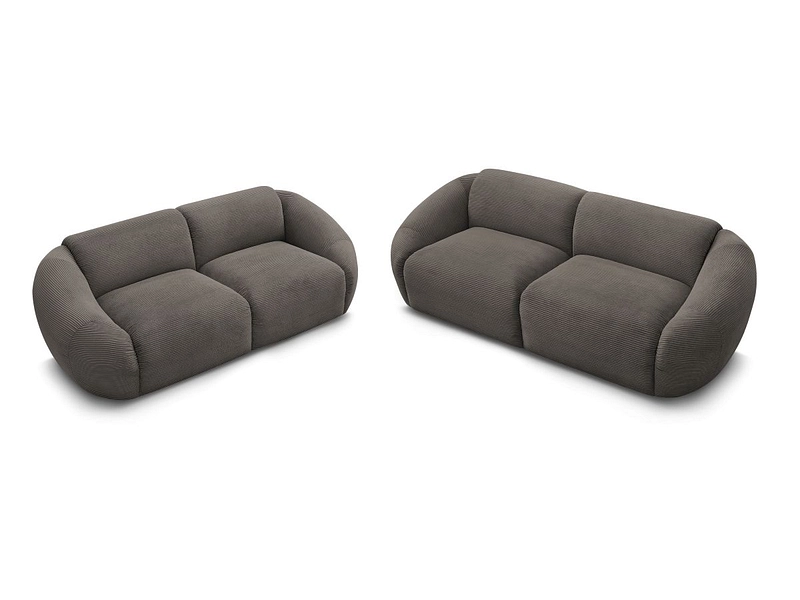 BOBOCHIC 2er + 3er Sofa TINA