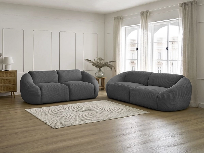 BOBOCHIC 2er + 3er Sofa TINA