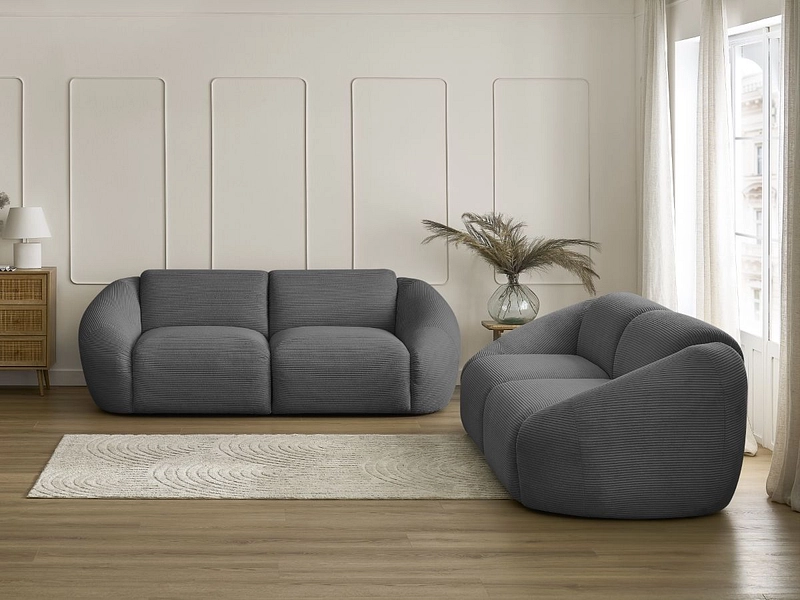 BOBOCHIC 2er + 3er Sofa TINA