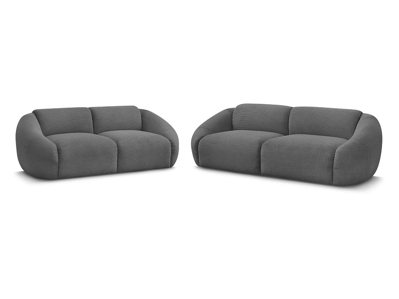 BOBOCHIC 2er + 3er Sofa TINA