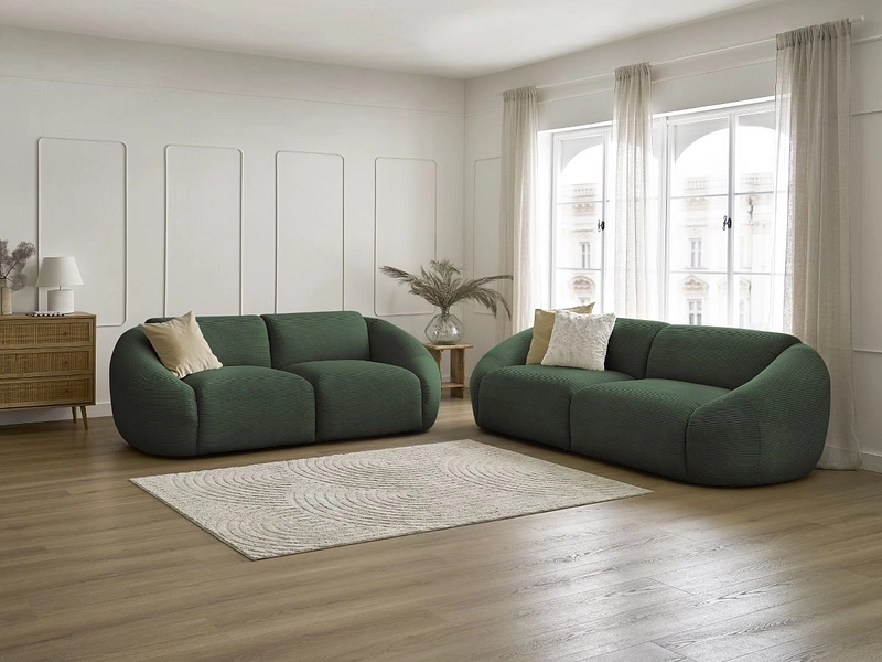 BOBOCHIC 2er + 3er Sofa TINA