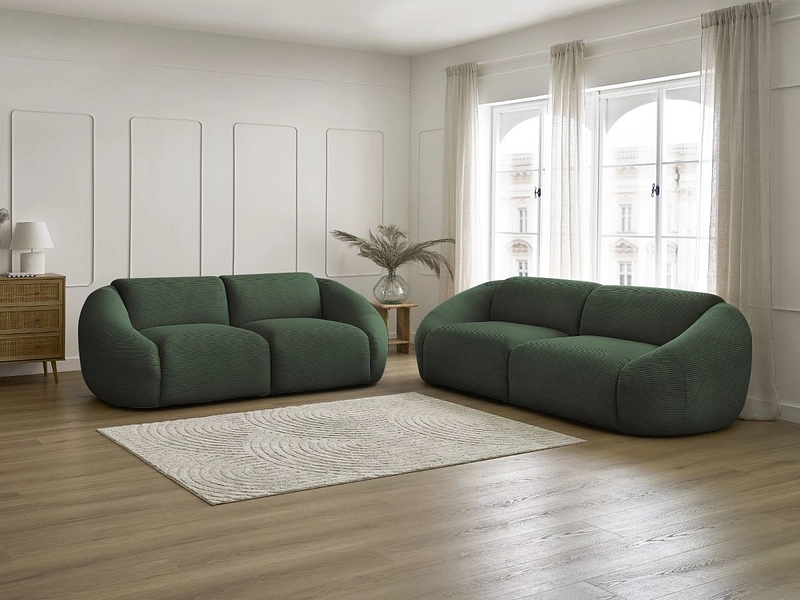 BOBOCHIC 2er + 3er Sofa TINA