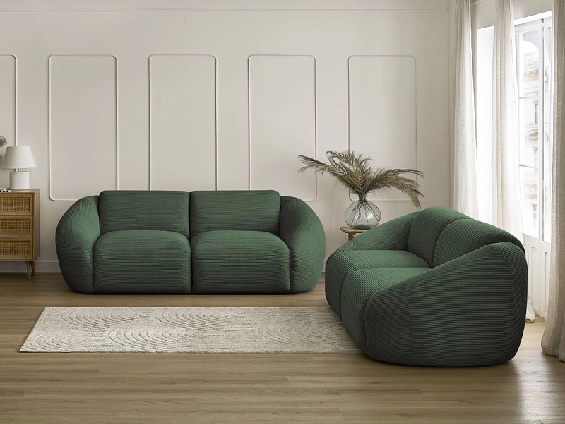 BOBOCHIC 2er + 3er Sofa TINA